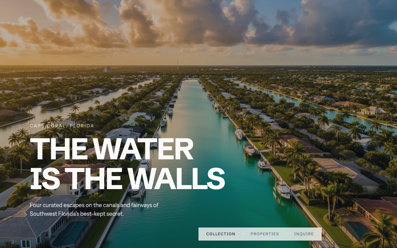 Real estate website
